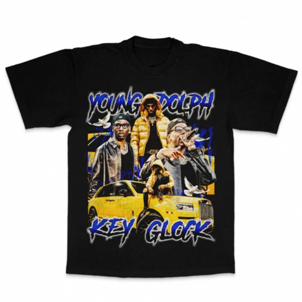 New Rare Young Dolph Key Glock Gift For Fans Men S-234XL T-Shirt Unisex T-Shirt XXXXL