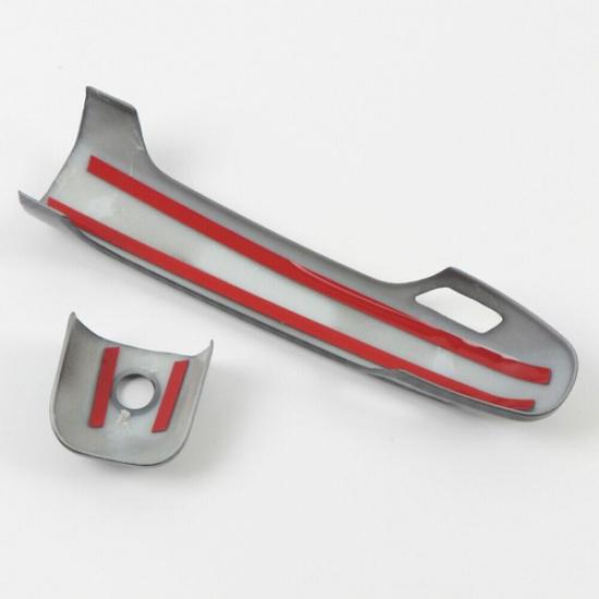 Carbon Fiber Door Handle Cover 8pcs Key holes Trim For Toyota 4Runner 2010-