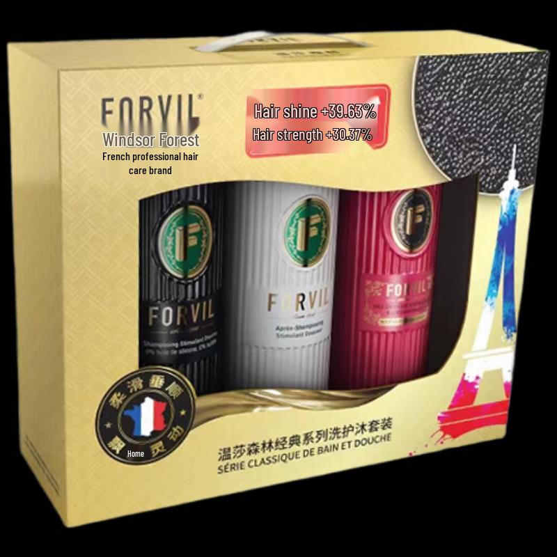 Windsor Forest Cleansing & Moisturizing Hair & Body Care Set