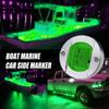 8/4PCS 12V Boat Marine Lights Navigation Waterproof Marker Lamp  For Truck RV Yacht Transom Anchor Stern 6LED Stern Light
