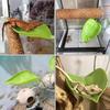 Reptile Basking Area Resting Terrace Frog Habitat Leaf Suction Cup Tank Accessories Simulated Leaves for Geckos SYXZS01