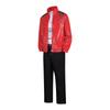 Michael Jackson Stage Costume Set With Red Pu Leather For Cosplay And Performance