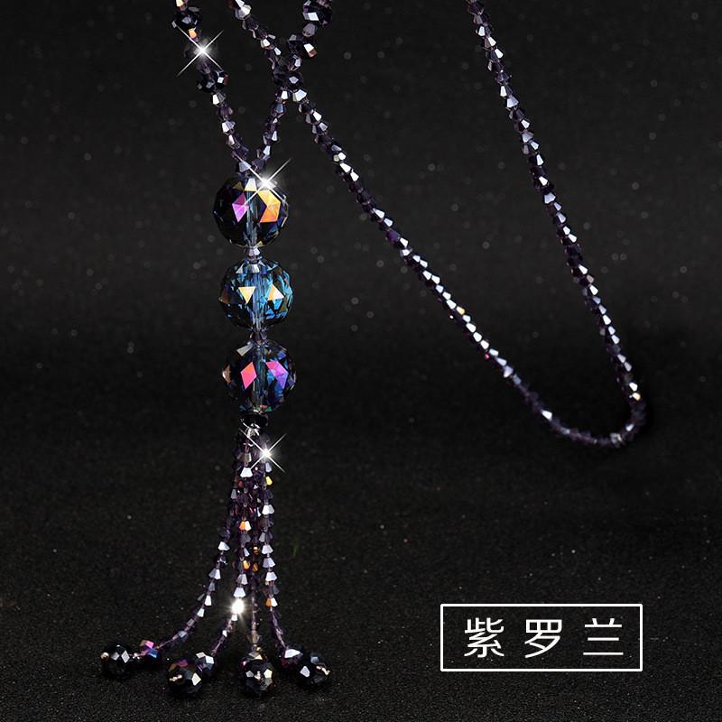 Eyecatching Crystal Necklace For Women In Vibrant Colors Ideal For Any Fashion Style
