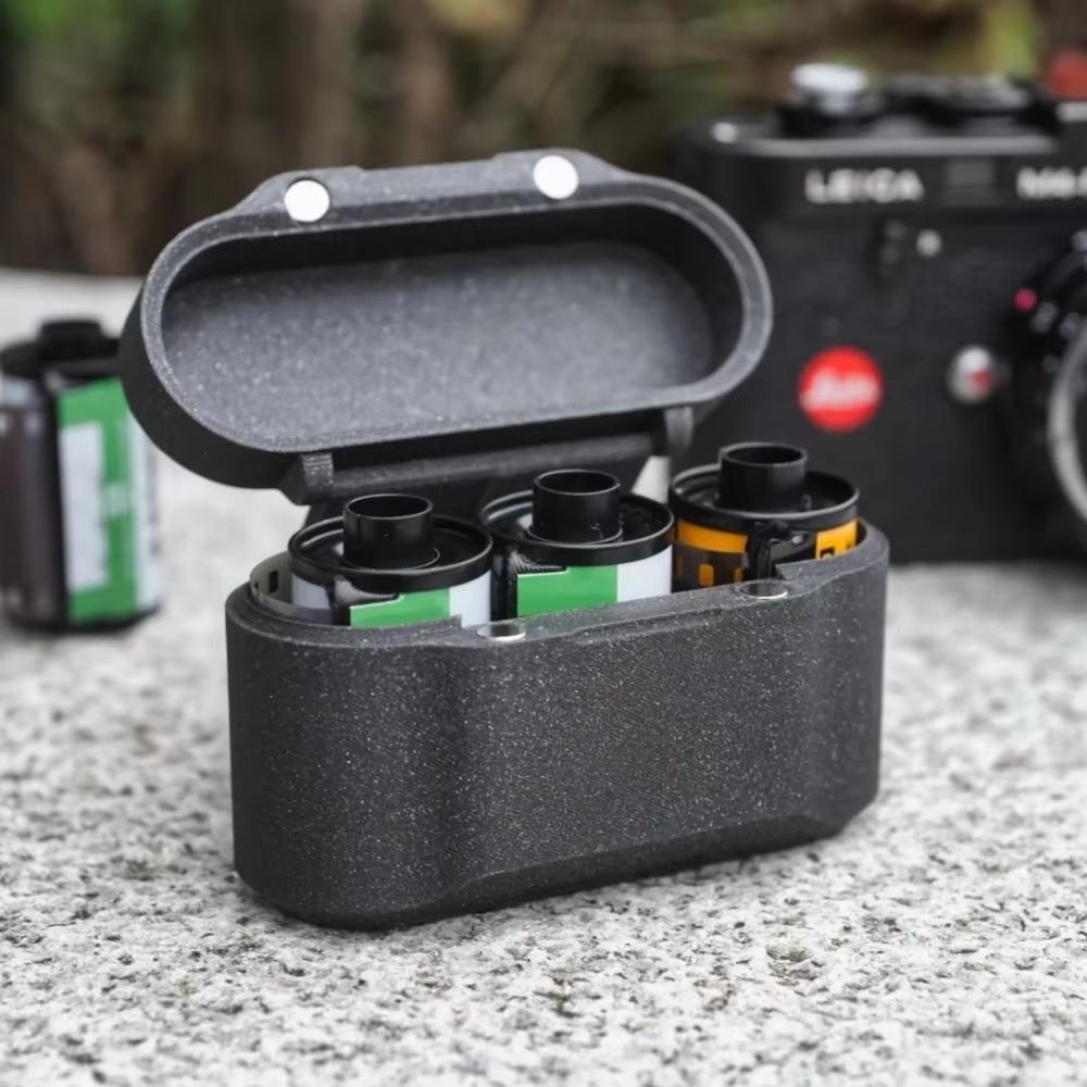 Integrated Film Storage Box Flip Cover Film Roll Storage Box For 35mm Film Travel Case