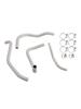 Silicone Radiator coolant Hose For Honda NX400 NX500 CB500 CB500F/X/R White