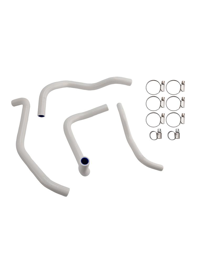 Silicone Radiator coolant Hose For Honda NX400 NX500 CB500 CB500F/X/R White