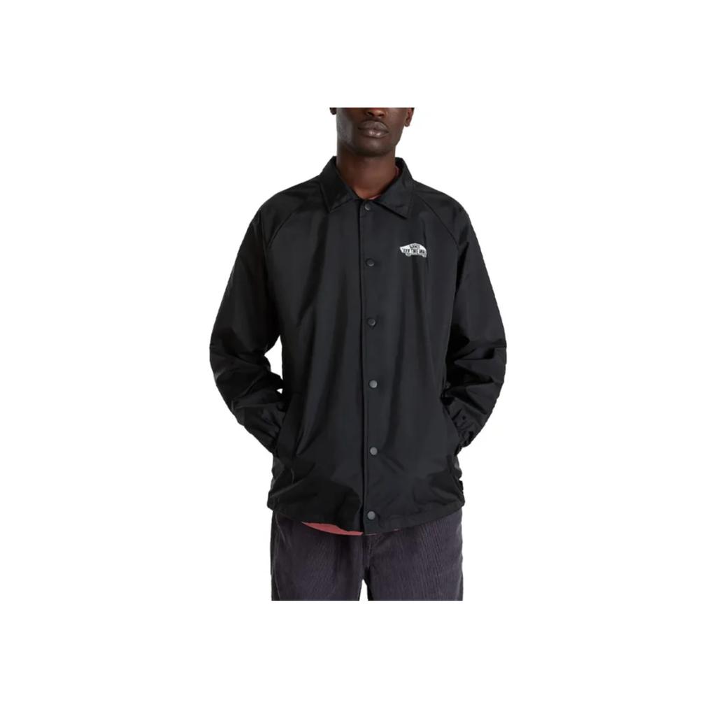 Vans Casual Windproof Comfortable Breathable Raglan Long Sleeve Jacket Men Jackets Black VN0A5KEYY28