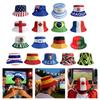 Stylish Football Themed Bucket Cap Packable Convertible Fisherman Hat For Football Running Camping and Outdoor Travel