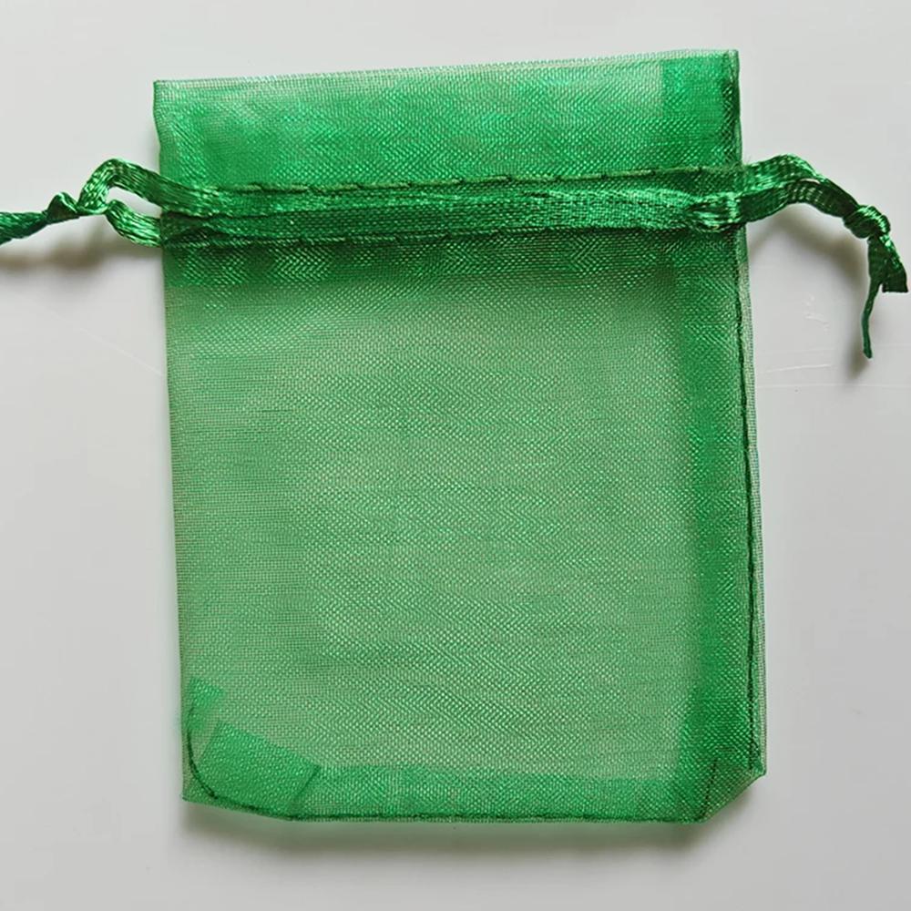 10/100pcs Organza Gift Packaging Bag Multi-color Candy Jewelry Storage Bag Wedding Christmas Party Decoration Gift Pouches