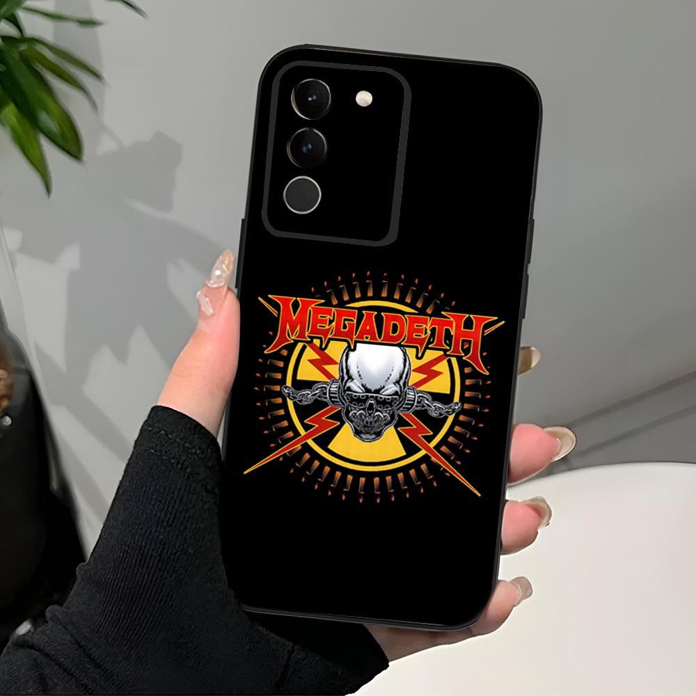 Heavy Metal Rock Band M-Megade-th Phone Case Black Soft For Samsung S25 S24 Ultra 23 Fe 22 Plus Galaxy A54 A55 A16 A13 A24 A15