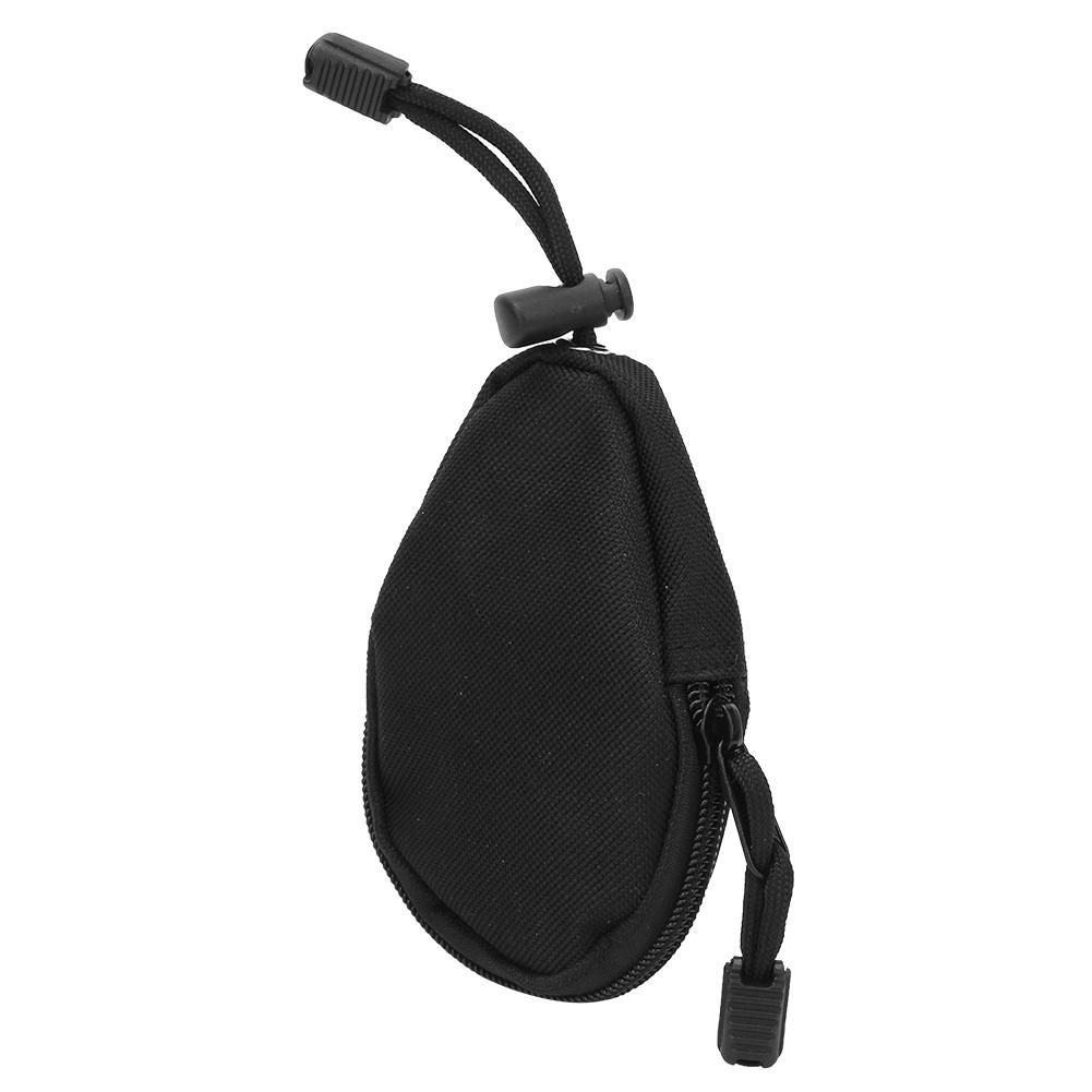Oxford Cloth Black Tactics Key Bag Change Coin Purse Outdoor EDC Utility Tool Equipment Pouch