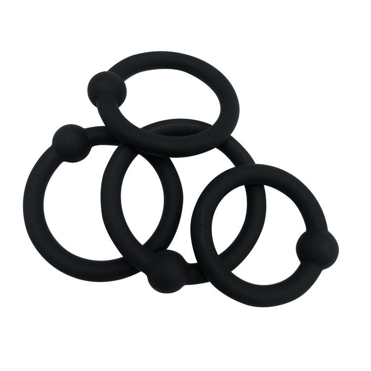 Adult Sexy Scrotum Binding Silicone Ring Men's Silicone Delayed Delicate Ring Toy