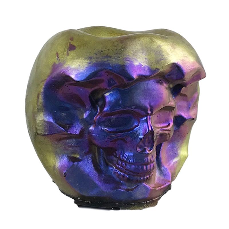 3D Skull  Candle Molds for Candle Making Hydroponic Vase Mold for  Crafts,Aromatherapy Candle Ornaments Mold