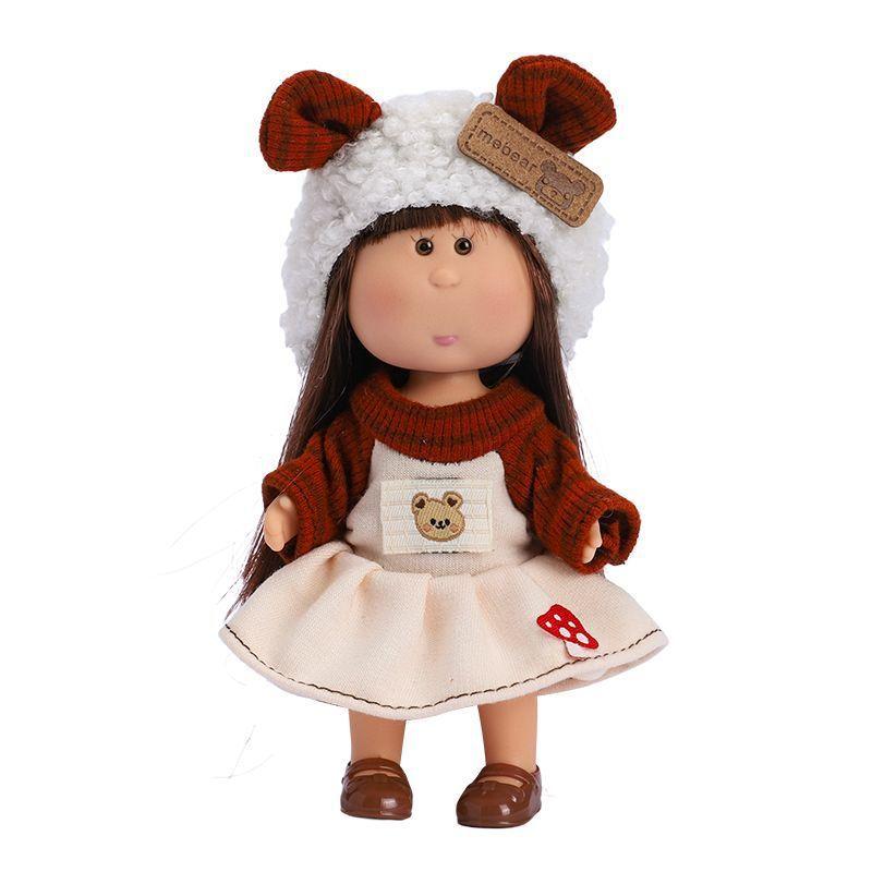 14Cm Mini Potato Doll Mia Figure With Clothing Set Accessories Keychain Pendant Bag Decoration Cute Dress Doll Toy Friends Gifts