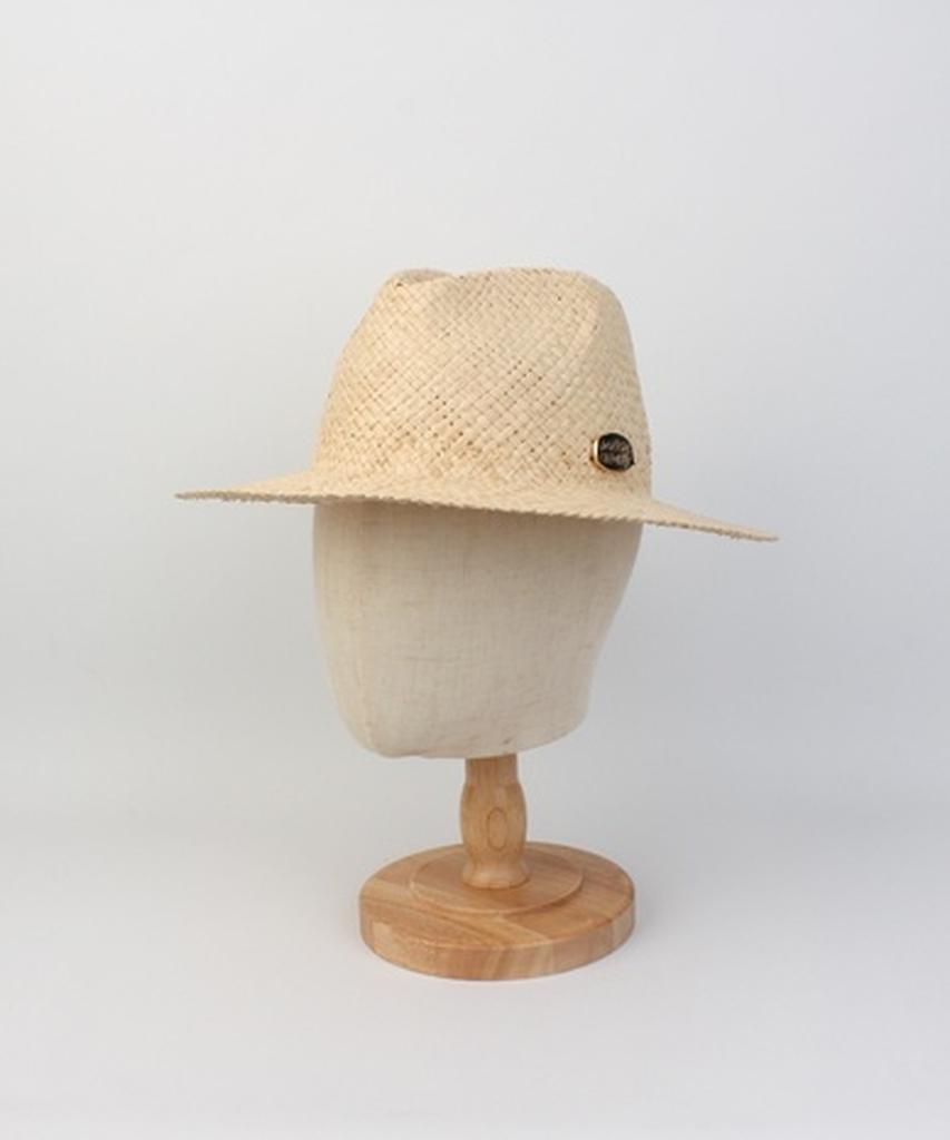 Yunibeosyeolkemiseuteuli Soft Raffia Fedora Summer Fedora
