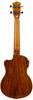 S.Yairi YU-T-01KE Electric Ukulele with Preamp, Tenor Size, Koa Wood, Geared Tuners, and Gig Bag Included