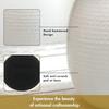 White Metal Hammered Oval Shape Vase for Home Decor Decoratives for Indoor Outdoor Living Room Balcony | Best Gift