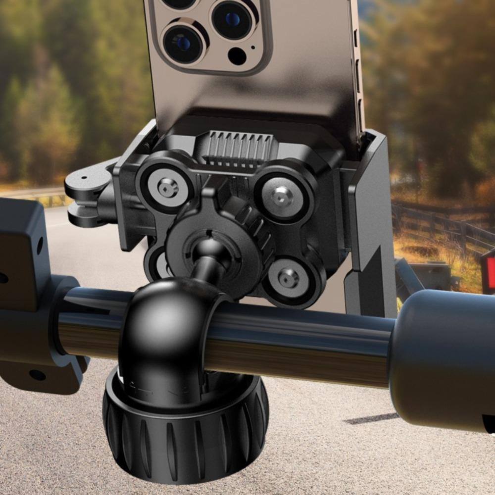 New-Style Shock-Absorbing Phone Mounts Universal Navigation Holders for Electric Bikes Motorcycle Bicycles Mountain Battery Bike