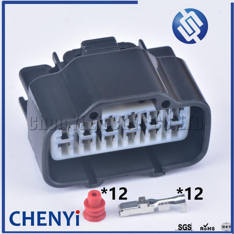 12-pins 90980-11151 90980-11664 1JZ 2JZ-GTE connector Stekker voor actuator motor voorwielaandrijving Voor Toyota Hilux Landcruiser Prado