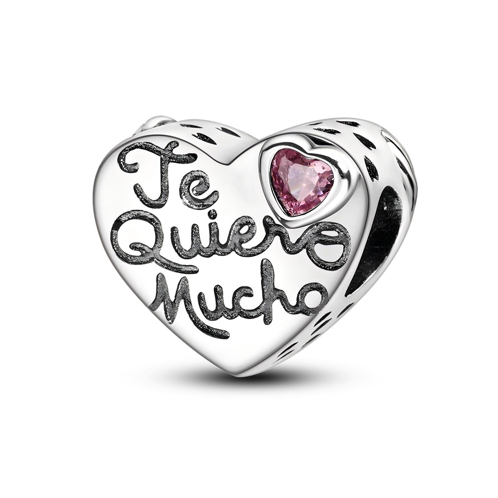 

Copper Love Mom Letter Bead A-Z Alphabet Lovely Charms Fit Authentic Bracelet Jewelry Making Diy Present Women W29849WW-