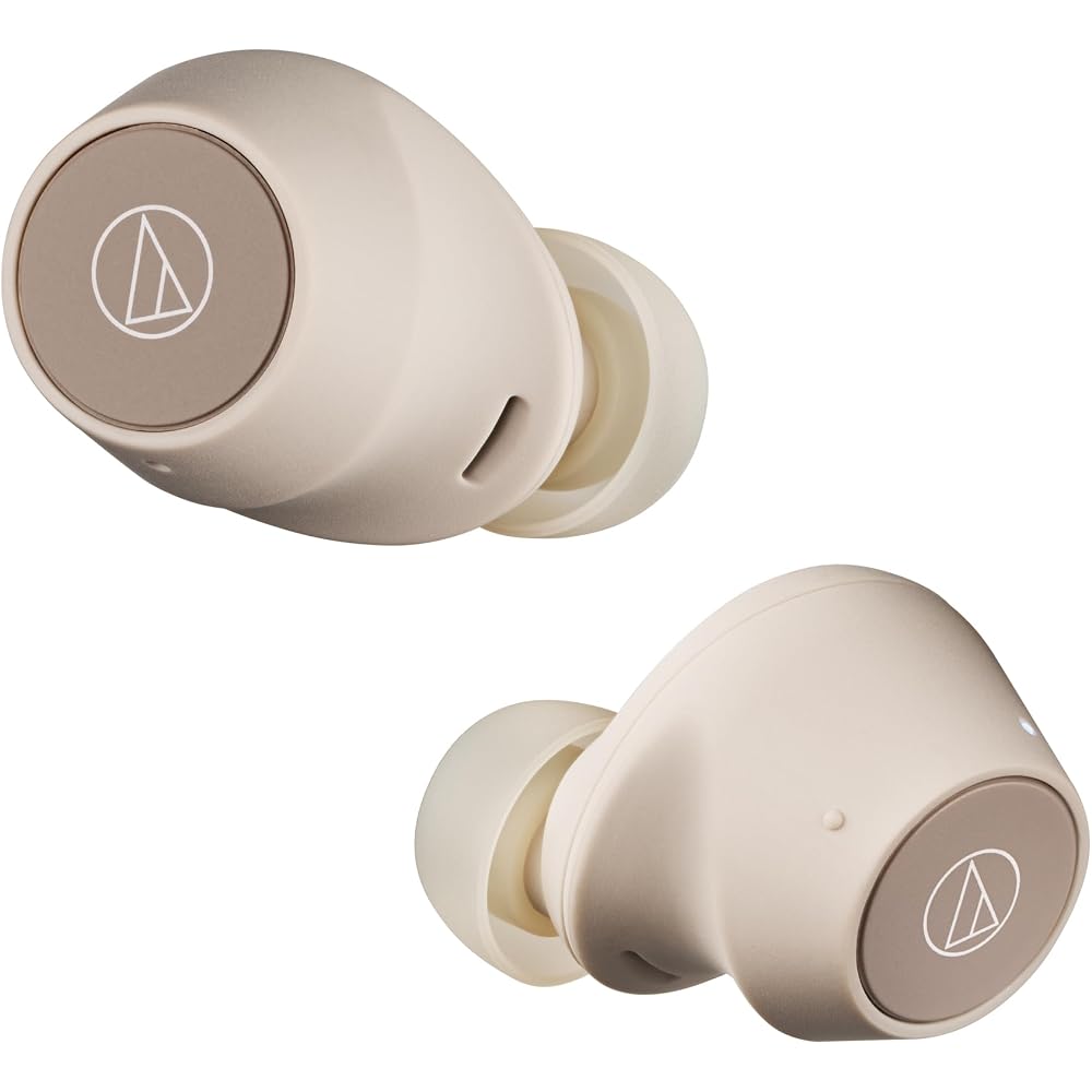 ATH-CKS30TW+/BG (Light Beige) Bluetooth True Wireless Earphones SOL