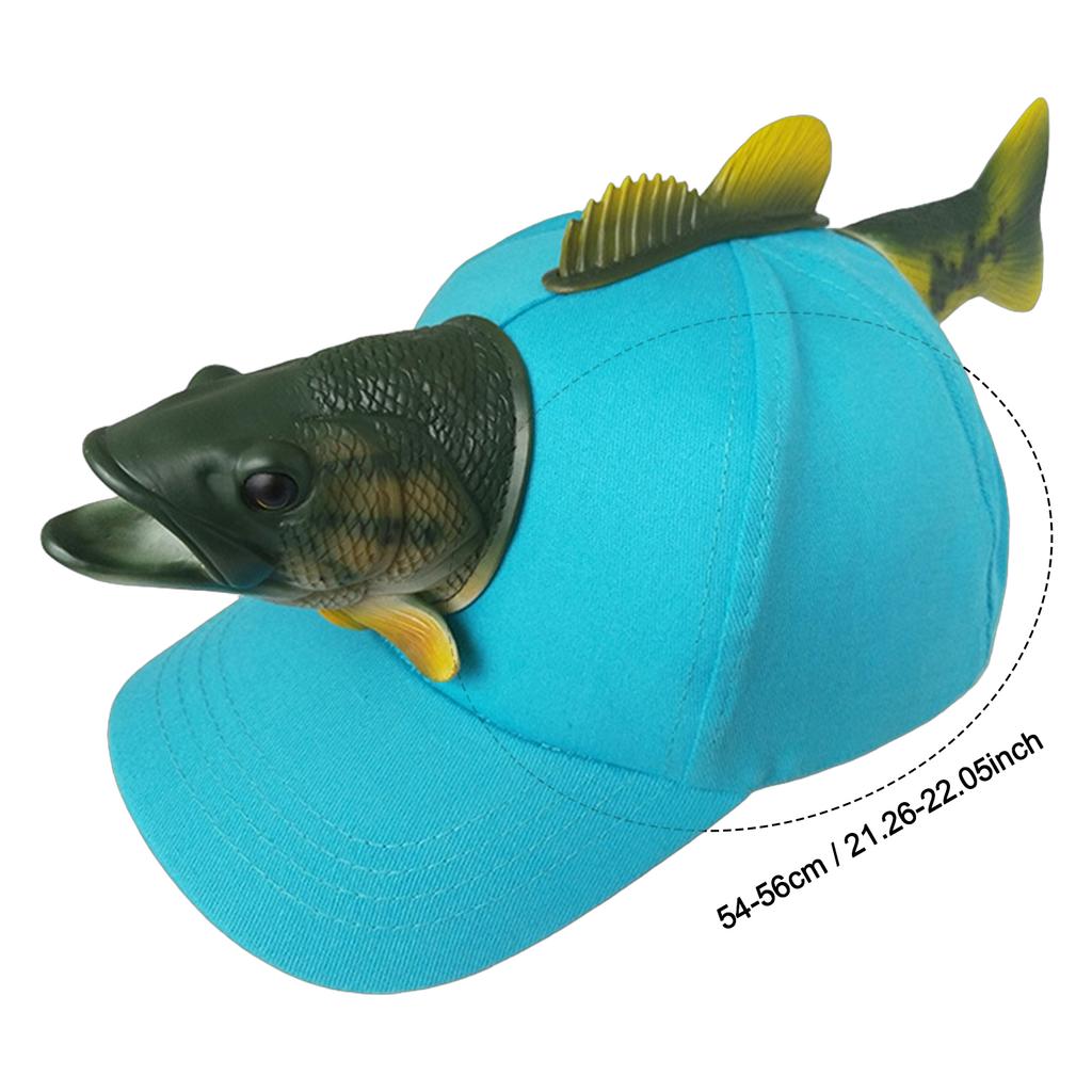 Kids Fish Animal Baseball Hats Exquisite Unique Fish Stylish Cap for Boys Girls Outdoor Activities