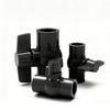 Black PVC Ball Valve Water Switch Aquarium Fish Tank Water Pipe Valve 20/25/32mm Tube Switch Water Flow Controller Accessories