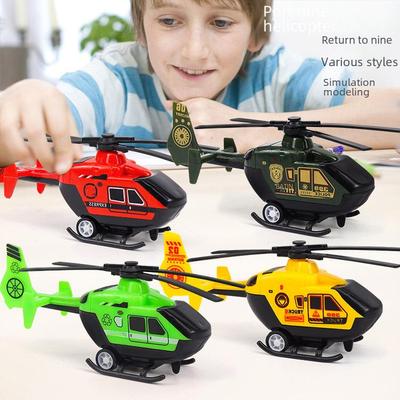 Beliebte Spielzeugflugzeuge und große Rückzugshelicopter-Modelle für Kinder – Luftfahrt-Geschenkkollektion