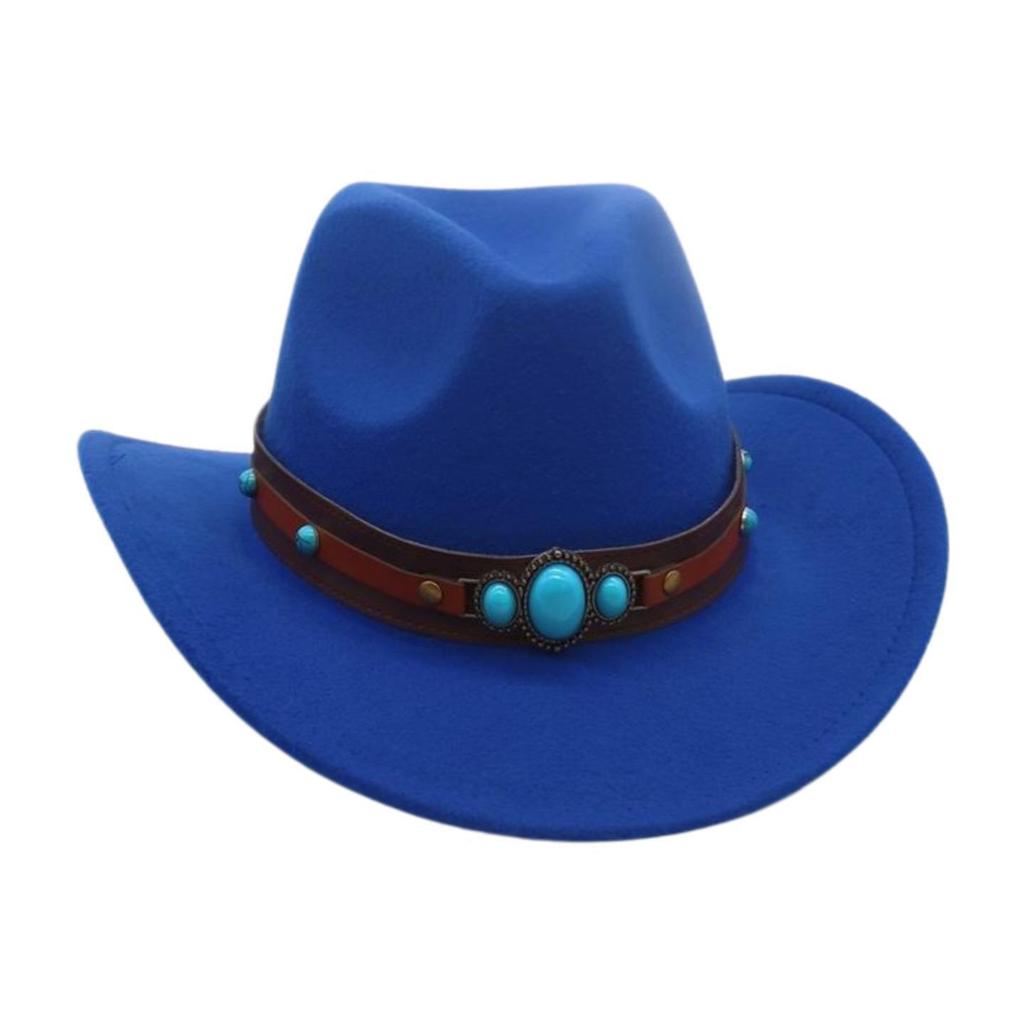 Children'S High-End Sense Of Ethnic Travel Hat, European, American And Western British Style Cowboy Hat, Men'S And Women'S Four-Season Top Hat