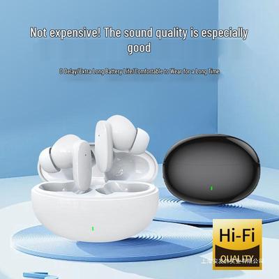 Premium Wireless Bluetooth Earphones: In-Ear Noise-Cancelling, HiFi Sound, Sports & E-Sports, Extended Battery Life