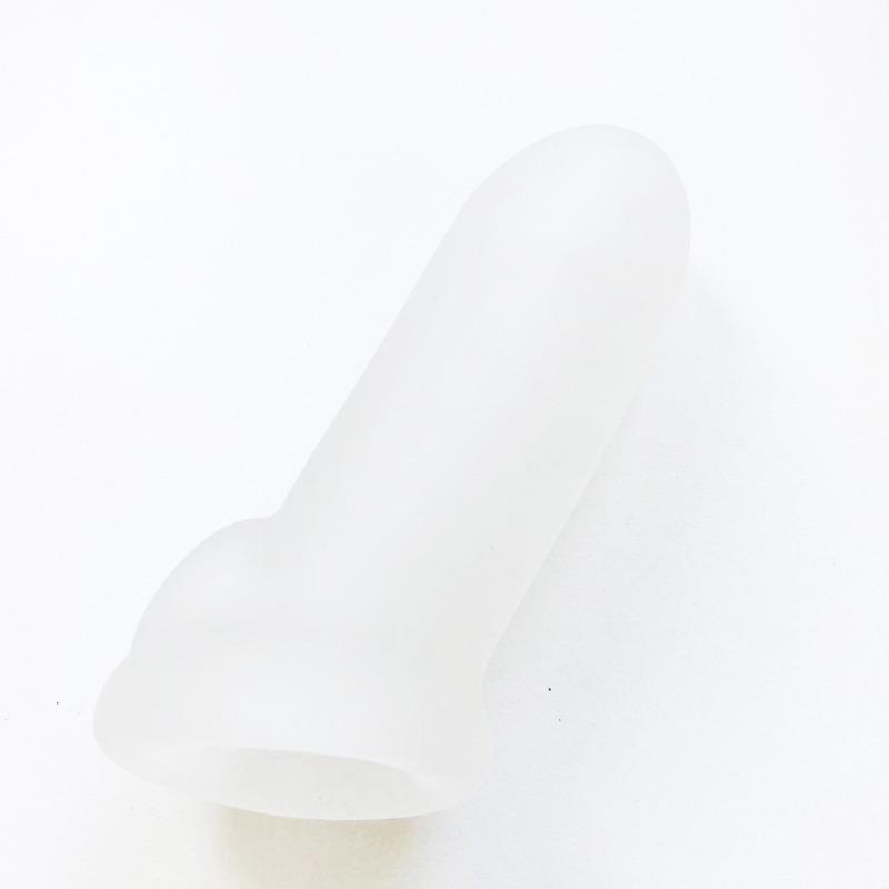 Super Soft Penis Sleeve 16cm Thickened Penis Enlargement Extender Condom Sex Toys for Men Delay Times Sex Products