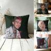 LLil Peep HHell Boy Cushion Cover Square Short Plush Pillow Case Living Room Sofa Home Decor Funda X