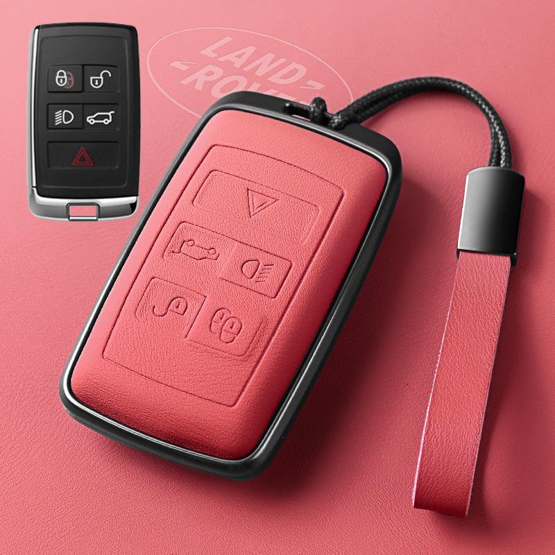 Compatible with Land Rover Range Rover Key Case: Evoque, L Discovery 4/5, Sport Version, Velar, Defender, Autobiography Buckle.