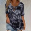 Women's Fashionable Short Sleeves Elegant Commuting And Casual Top