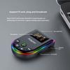 Portable Transmitter Receiver with LED Display TF Card Support AUX HIFI Sound Adapter for Car PC TV Headphones Speakers