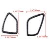 Carbon Fiber Dashboard Air Outlet Conditioning Vent Cover Fits Bmw 3 Series F30