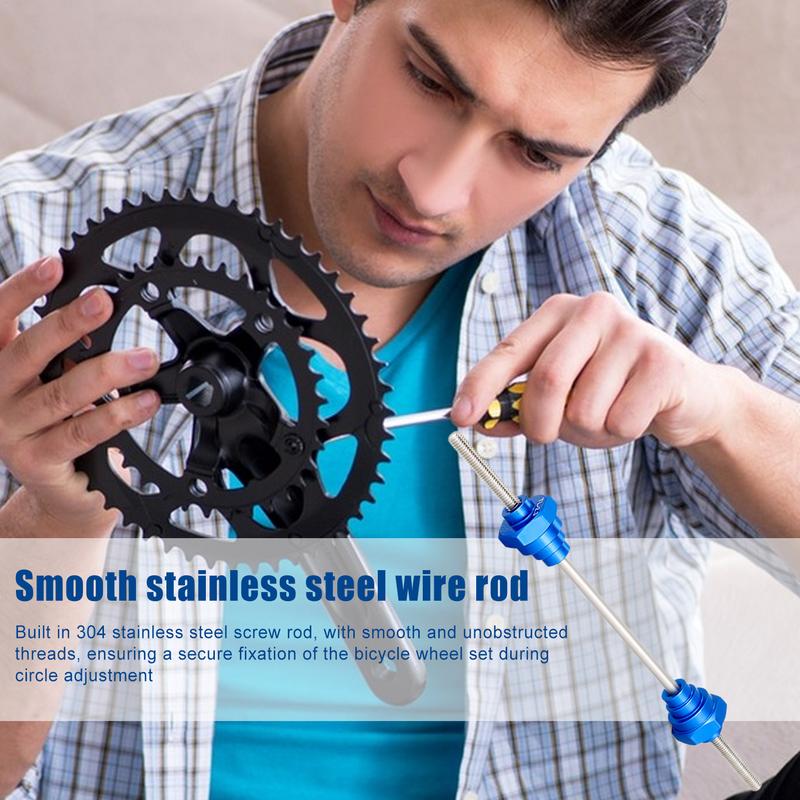 Thru Axle Adapter Bicycles Wheel Truing Stand Bicycles Workstands For Maintenance And Repair Trailer Setup Indoor Training Home