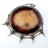 Gothic Bird Necklace, Evil , Pagan  Necklace