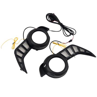 2PCS LED Daytime Running Light Headlight Turn Signal Fog Lamp For Toyota 4Runner