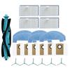 A65T-Fits For Ultenic T20 Pro Vacuum Parts Main Roller Side Brush Dust Bag Filter Mop Cloth Accessories