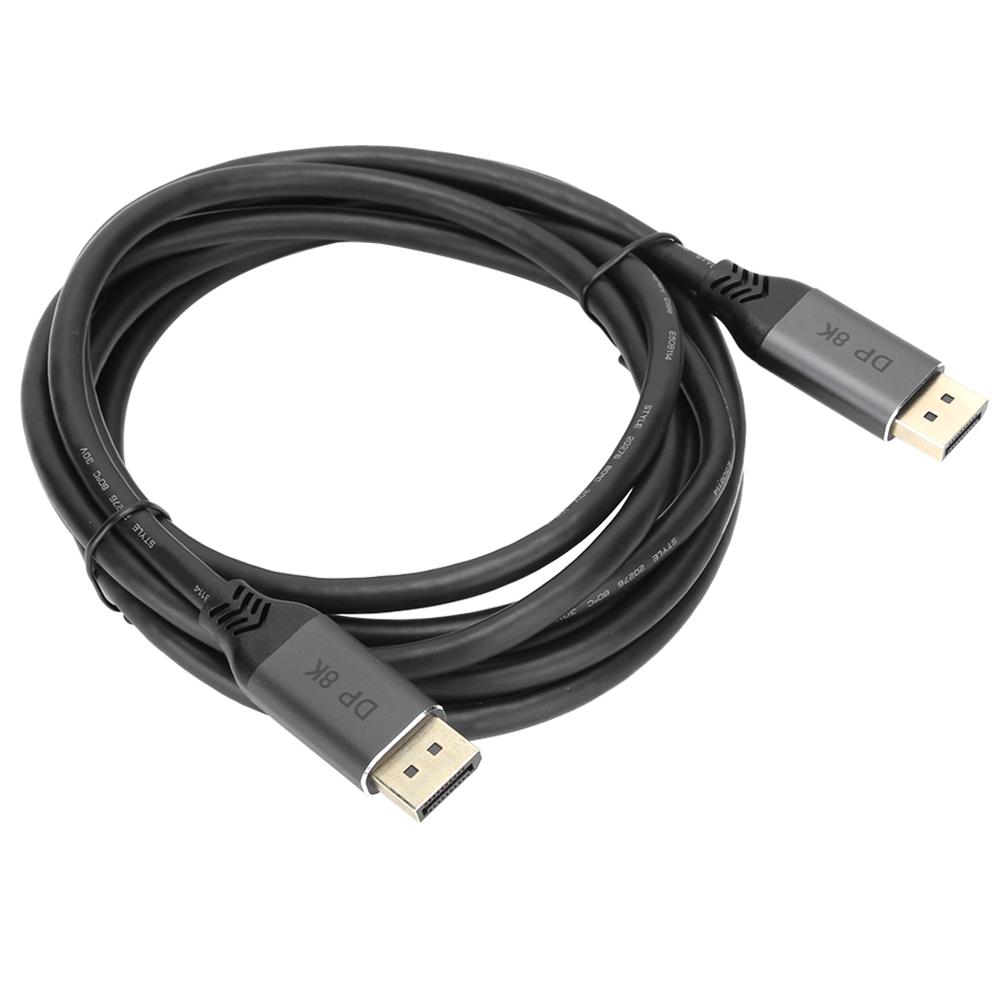 1.4 MaletoMale DP to MaletoMale DP Cable Wire Line for 8K Universal Compatibility