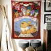 Eevee Evolution Tapestry Wall Tapestry Background Cloth Wallmounted Background Cloth Soft Atmospheric Background Cloth