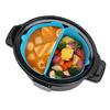 1 Set 6/7/8QT Slow Cooker Liner Reusable Leakproof Dishwasher Safe Slow Cooker Divider Cooking Silicone Liner Kitchen Gadgets