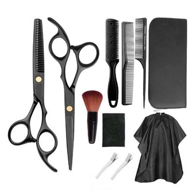 Barber Scissors 6 Inch Stainless Steel 13 Piece Set