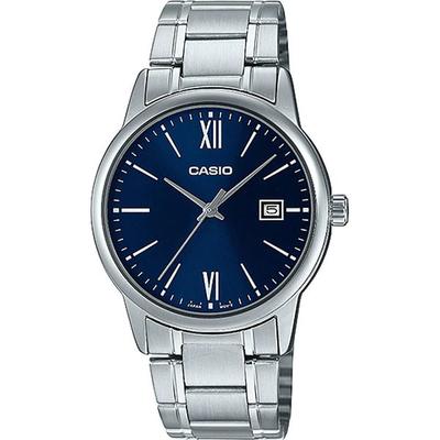 Herrenuhr mit Metallarmband MTP-V002D-2B3U
