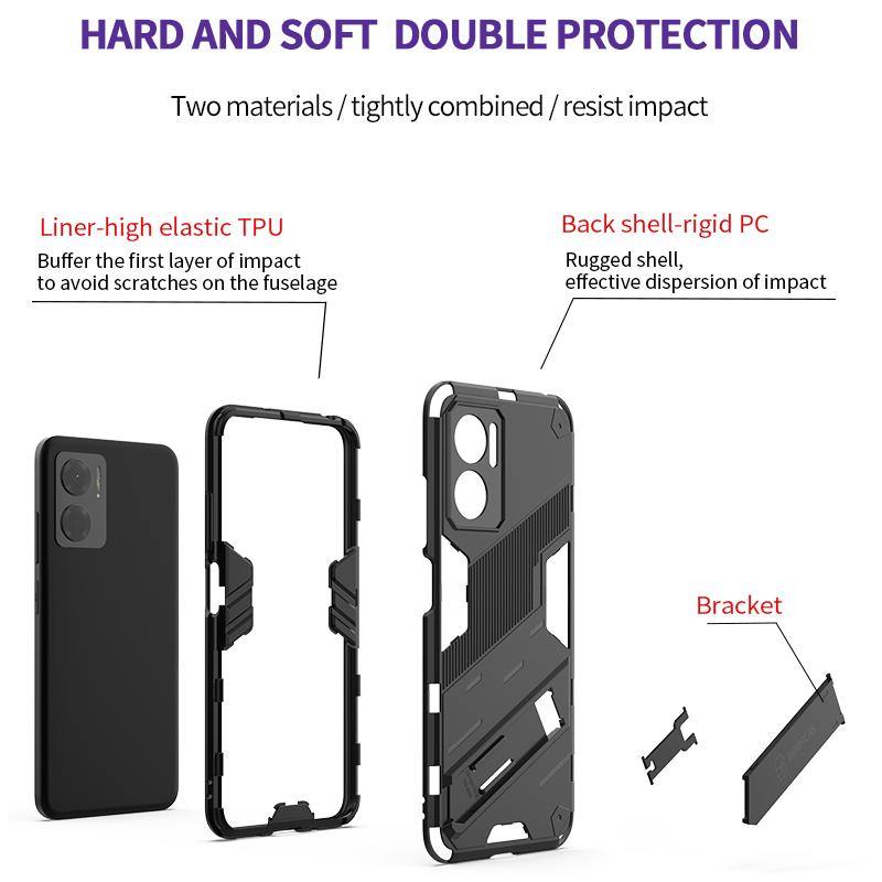 Husă Rezistentă la Șocuri Pentru Redmi 12C 12 Note 11 11S 12S 11E 11T Pro Plus Turbo Armor Spate Coque pentru Xiaomi POCO F5 X5 Pro Husă Telefon