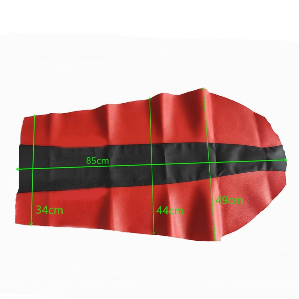 Accessories Dirt Bike Red Pu Leather Seat Cushion Waterproof Seat Cover for Honda XR250