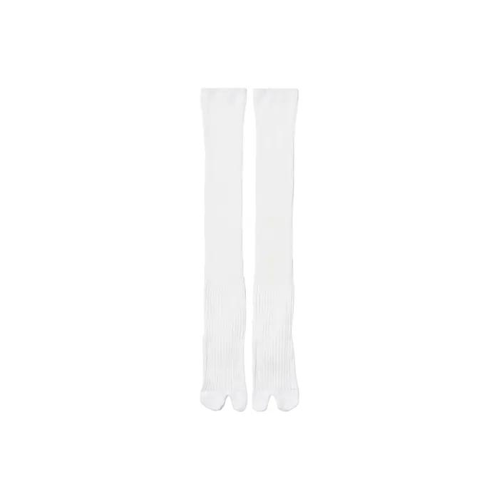 Ribbed Tabi Knee Socks_4 Color
