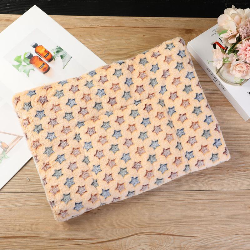 Double-Sided Pet Mat - Warm for Winter, Skin-Friendly, for Small Dogs/Medium Cats, Puppy Bed Cushion & Cat Sofa Blanket