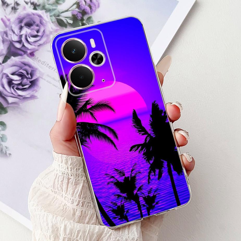 For Realme 14 5G Case RMX5075 Stylish Butterfly Painted Cover Silicone Case For Realme 14X 14 Realme14 T 14T 5G Soft Fundas Bags